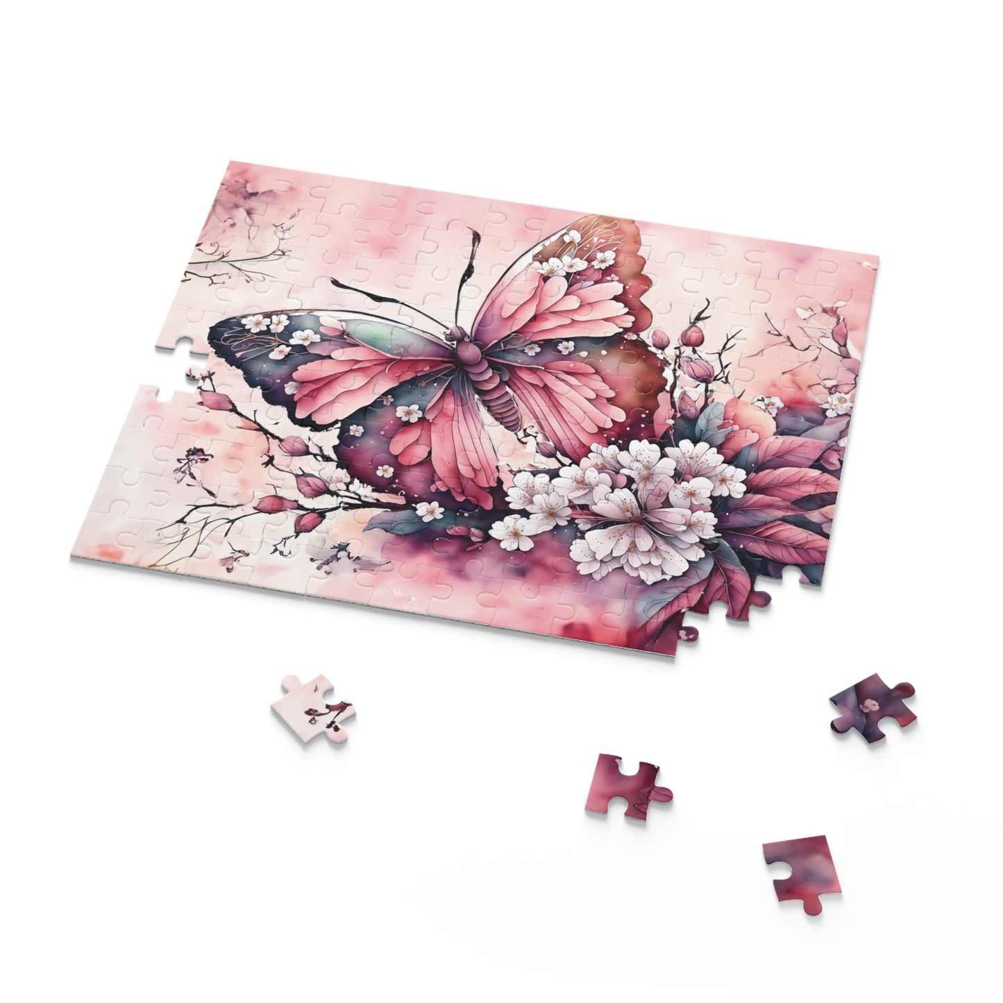 Personalised/Non-Personalised Puzzle, Butterfly Dreams (120, 252, 500-Piece)