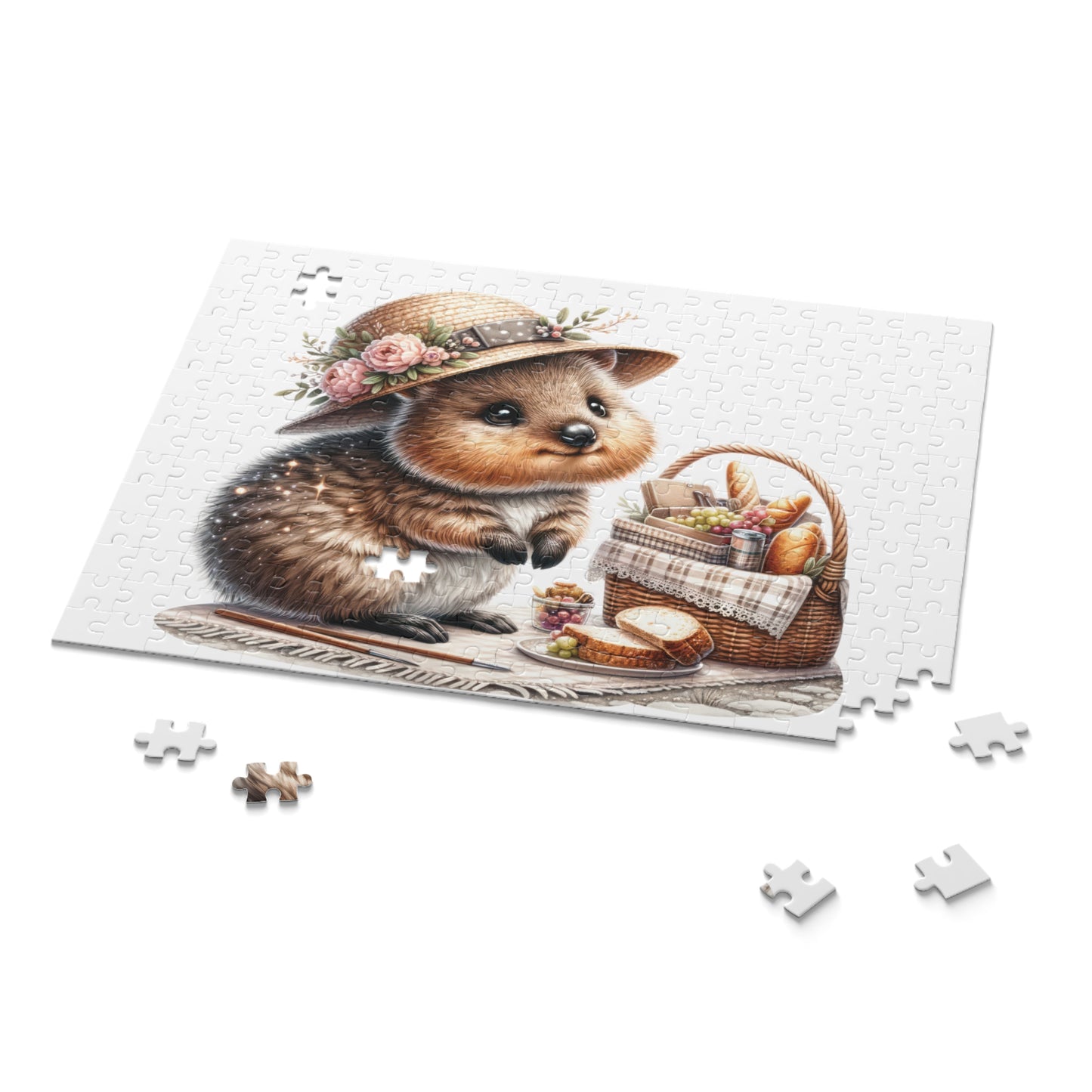 Personalised/Non-Personalised Puzzle, Quokka (120, 252, 500-Piece)