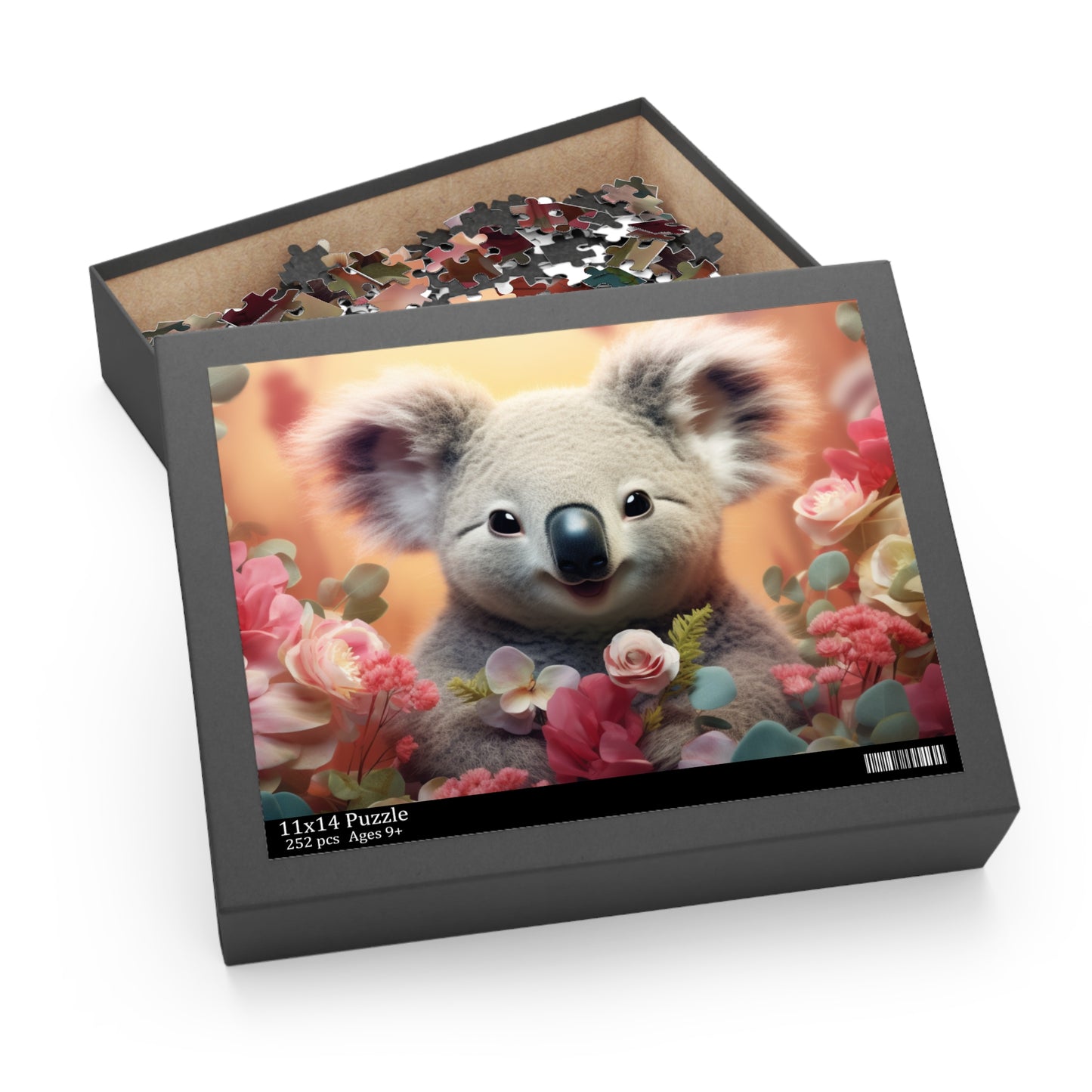 Personalised/Non-Personalised Puzzle, Koala (120, 252, 500-Piece)