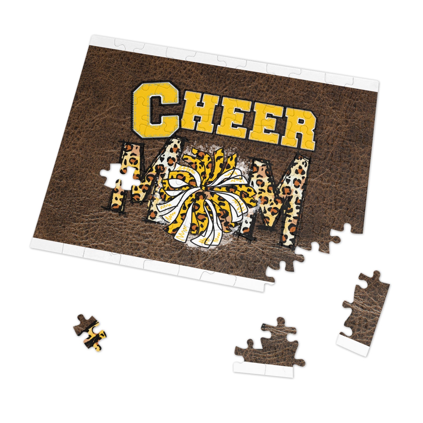 Jigsaw Puzzle, Cheer Mom, Personalised/Non-Personalised (30, 110, 252, 500,1000-Piece)