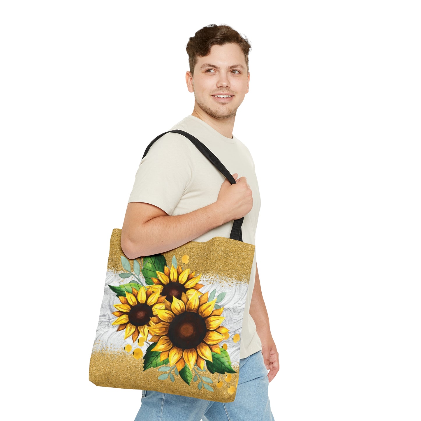 Tote Bag, Sunflowers, Tote bag