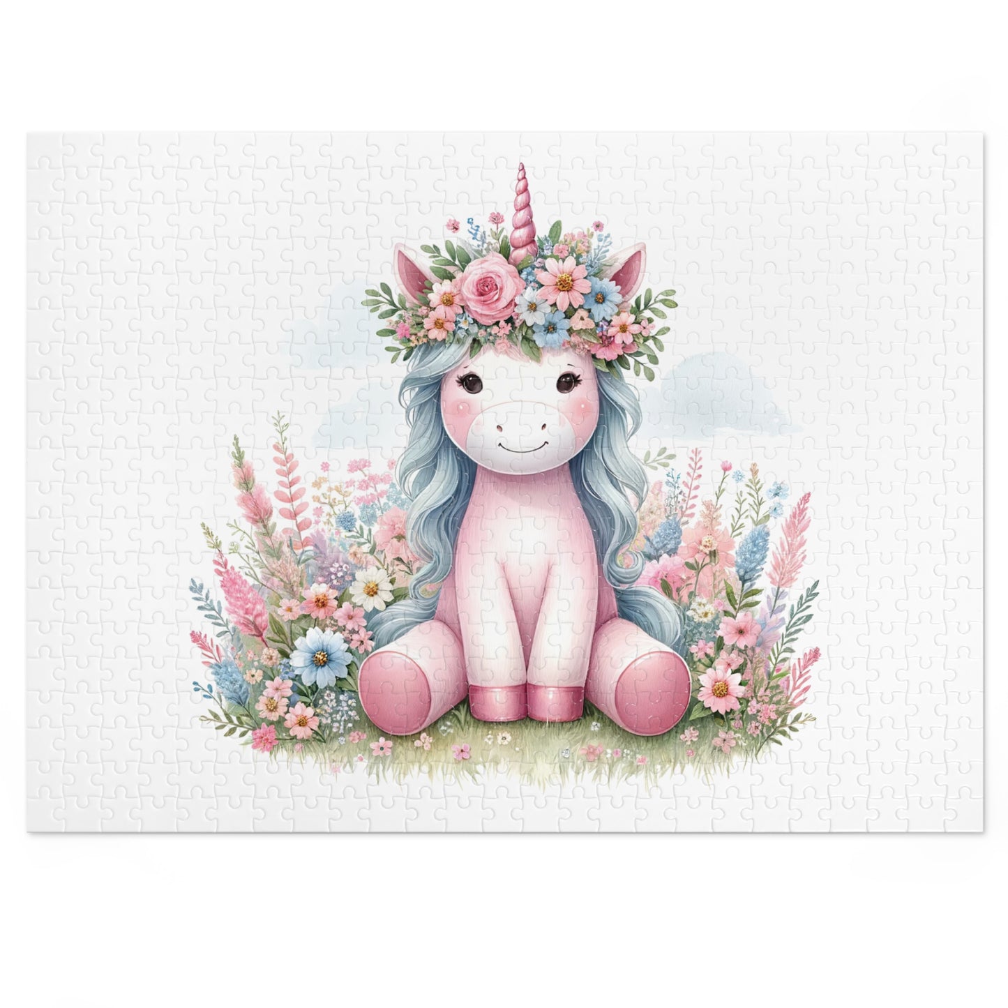 Jigsaw Puzzle, Unicorn, Personalised/Non-Personalised (30, 110, 252, 500,1000-Piece)