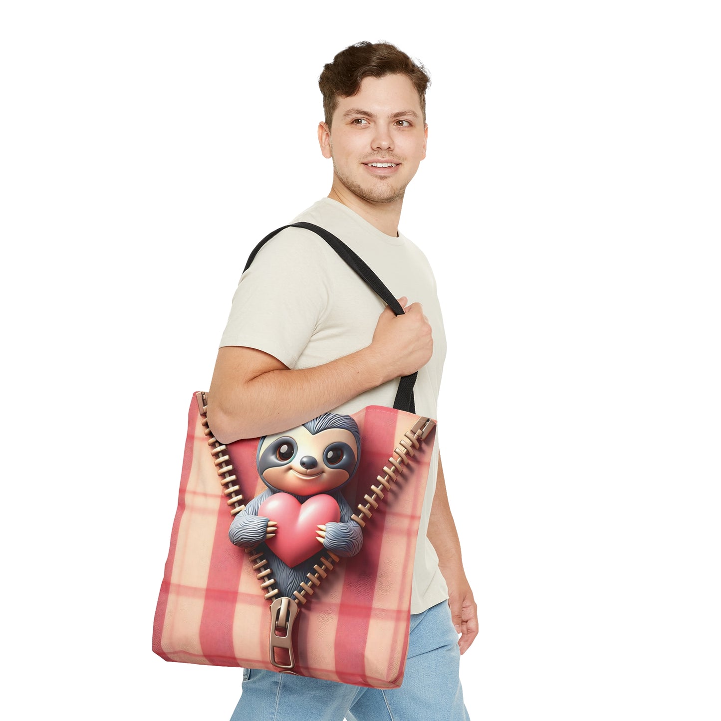 Tote Bag, Sloth, Personalised/Non-Personalised Tote bag