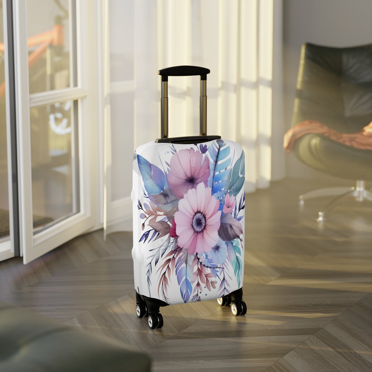 Luggage Cover, Boho Floral, awd-335