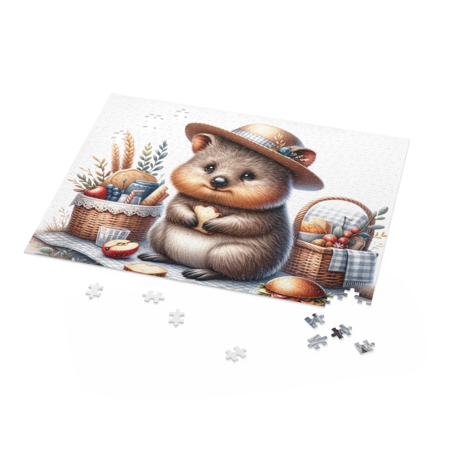 Personalised/Non-Personalised Puzzle, Quokka (120, 252, 500-Piece)