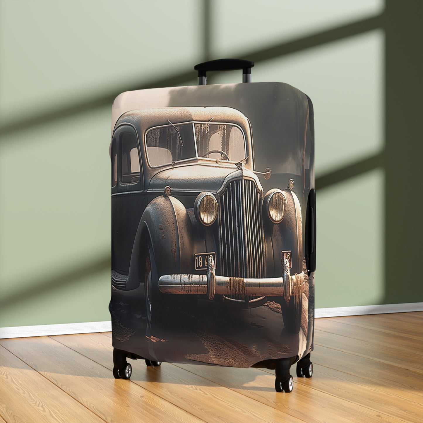 Luggage Cover, Vintage Car, awd-330