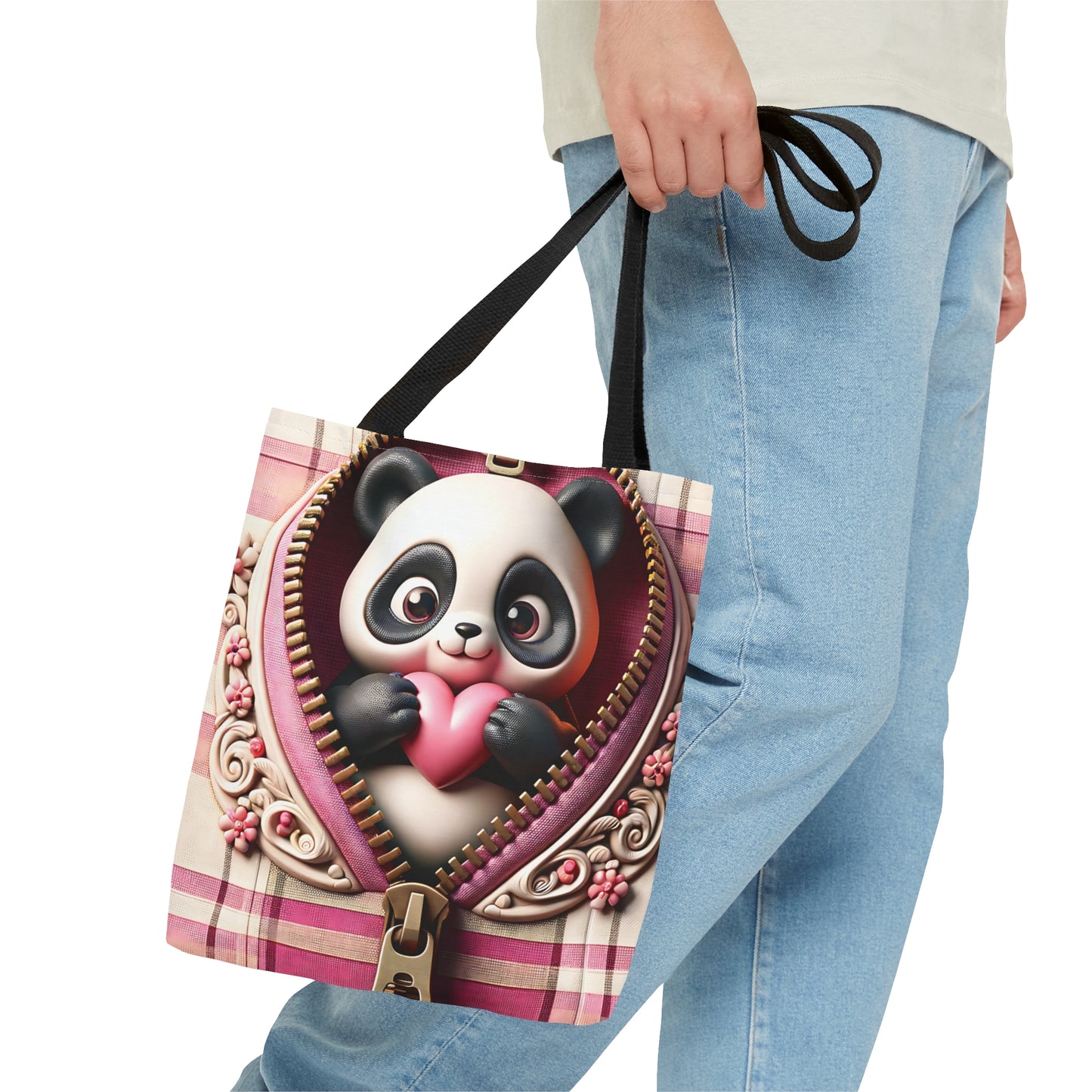 Tote Bag, Panda, Personalised/Non-Personalised Tote bag