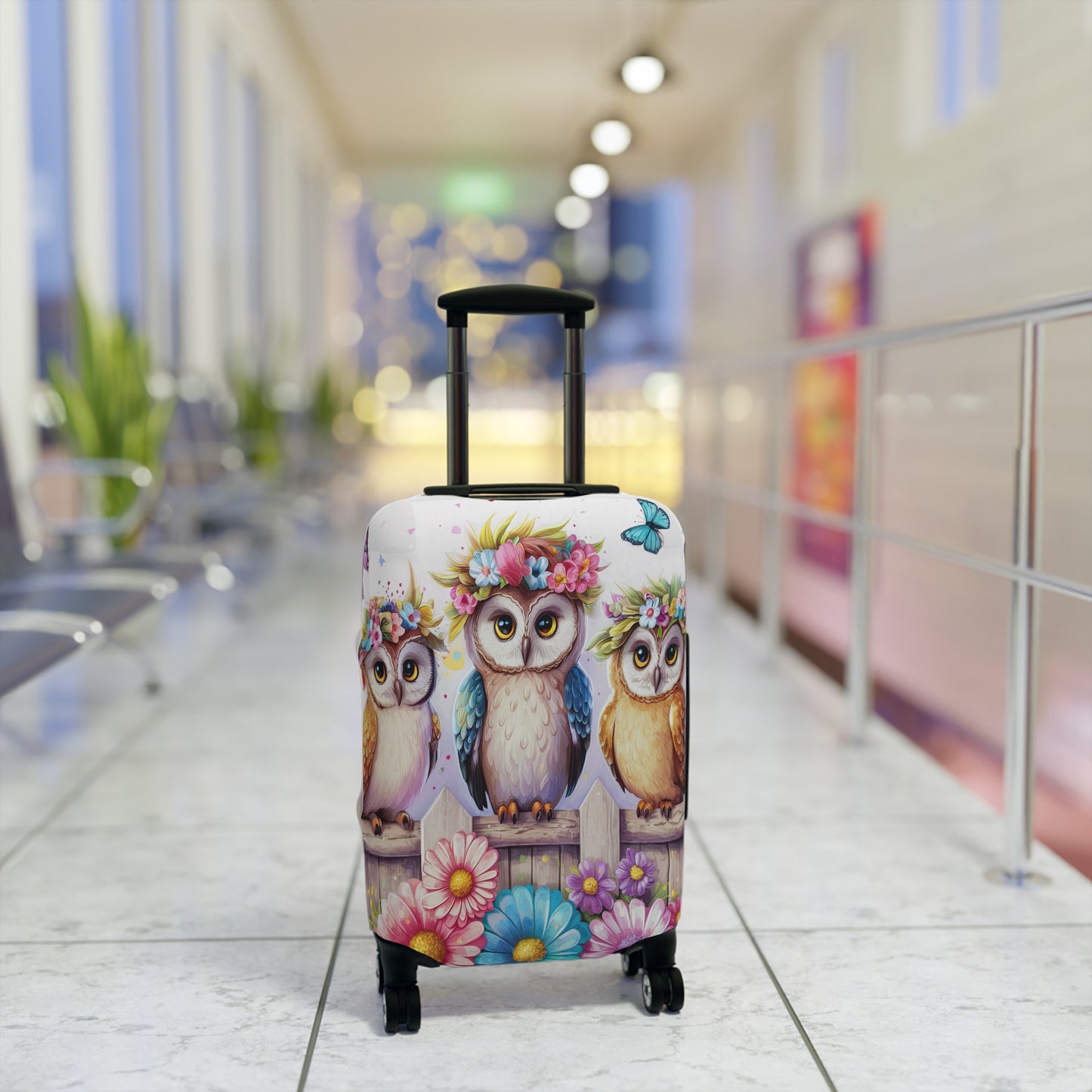 Luggage Cover, Owls, awd-1765