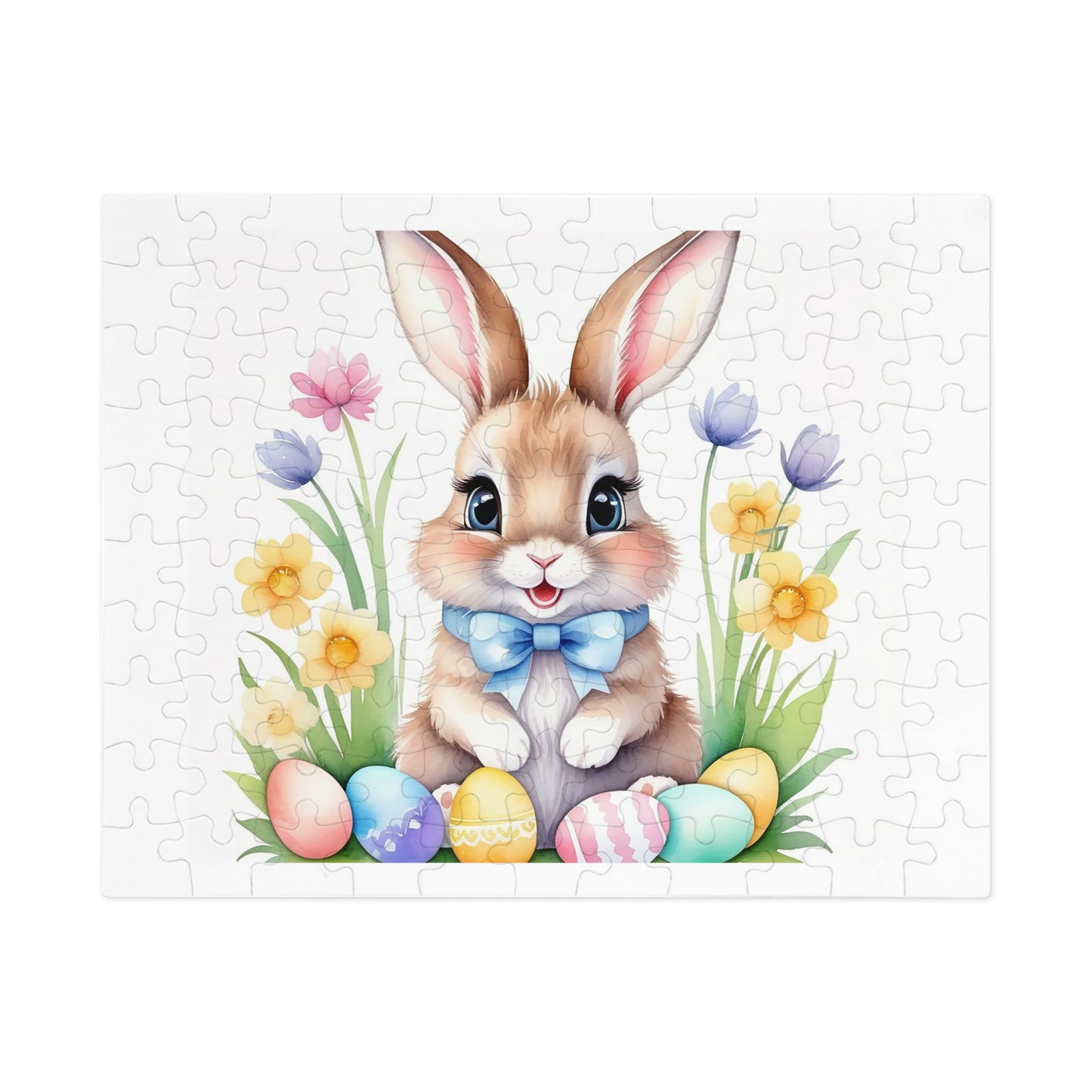 Puzzle, Easter, Rabbit, Personalised/Non-Personalised (30, 110, 252, 500,1000-Piece) awd-646