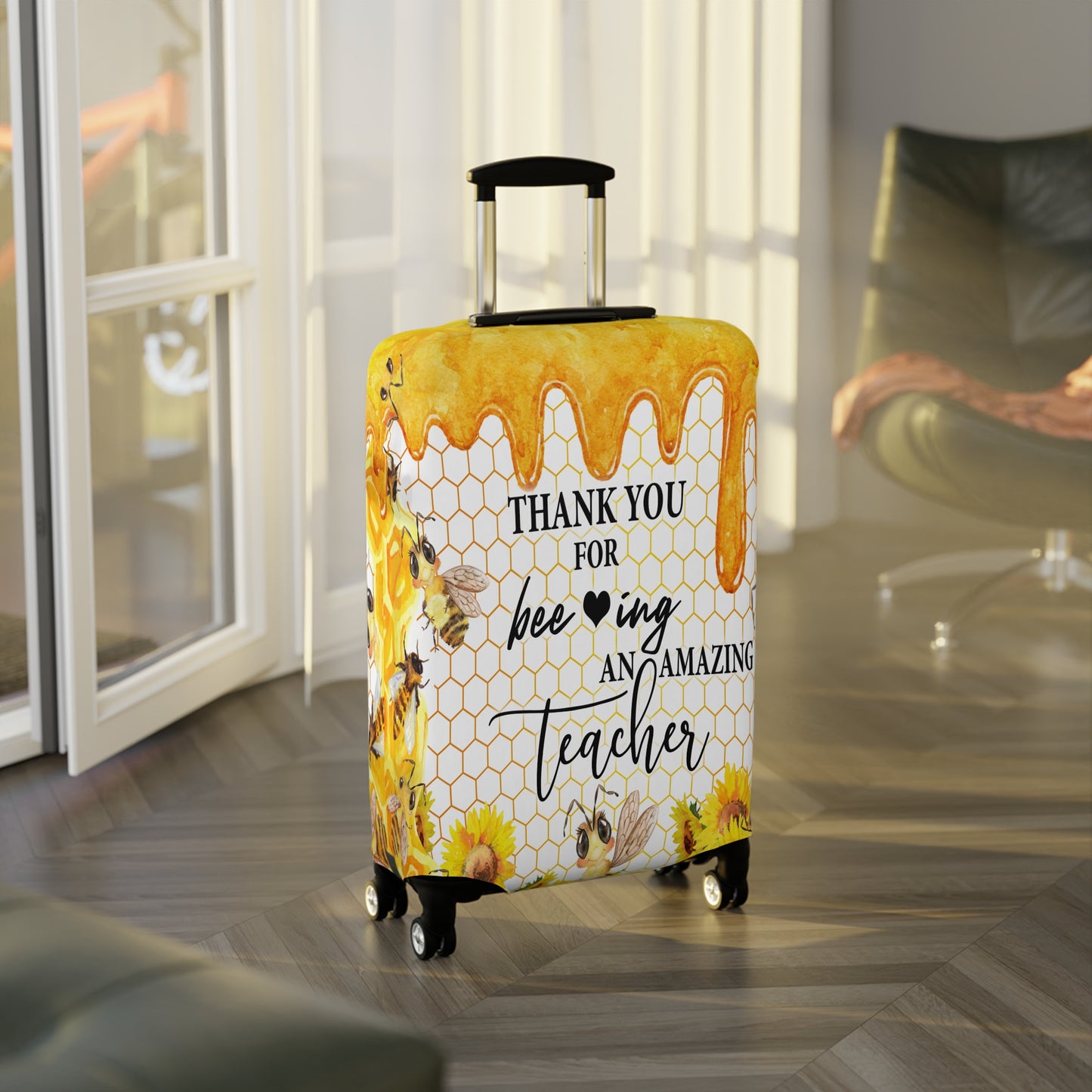 Luggage Cover, Teacher, Bees, awd-1756a