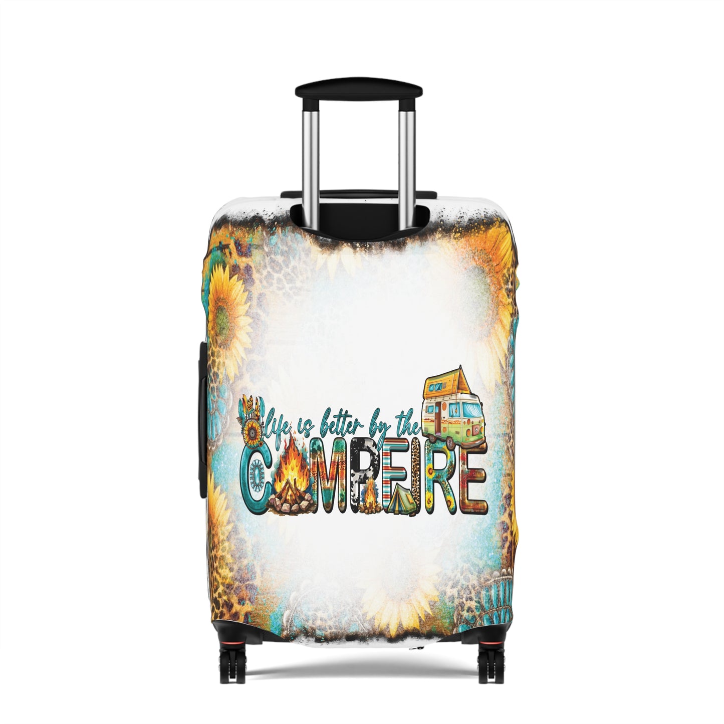 Luggage Cover, Country and Western, Life is better by the campfire, awd-1011