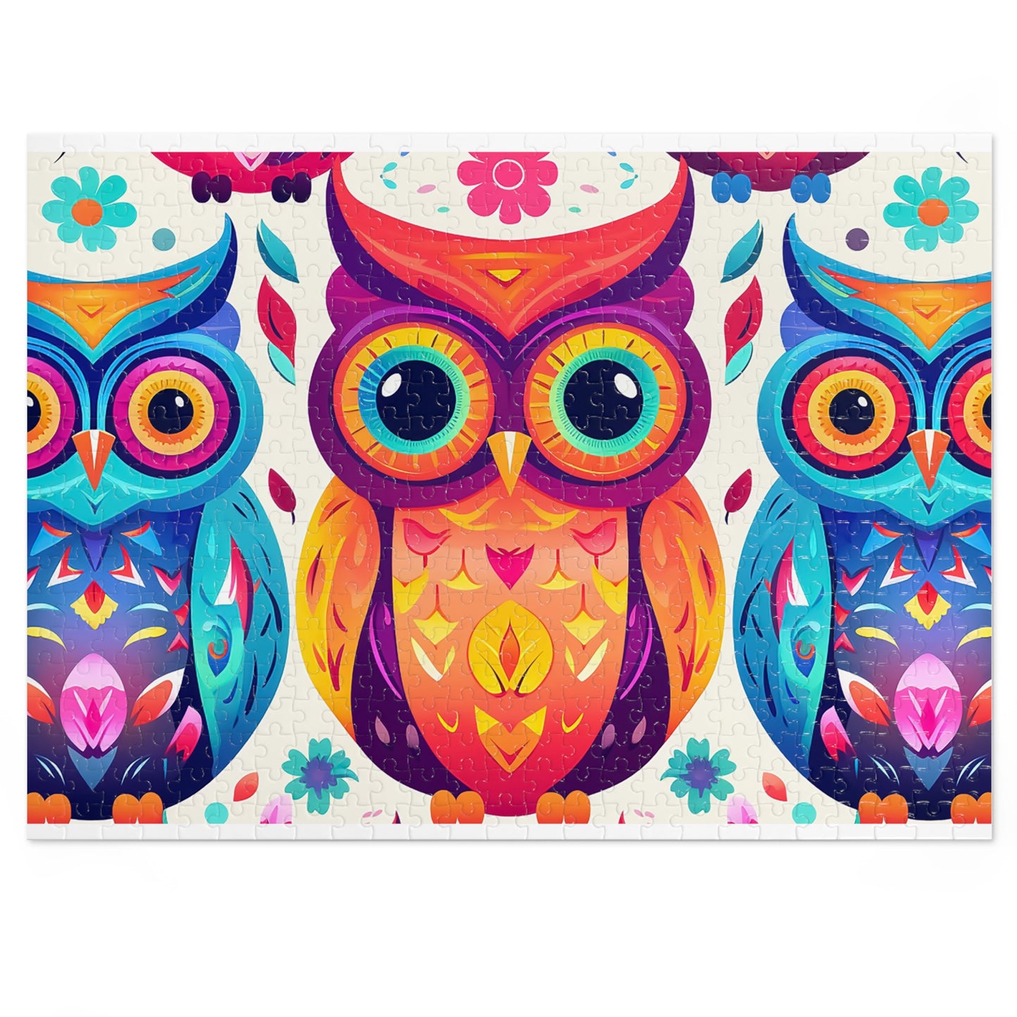 Jigsaw Puzzle, Owl, Personalised/Non-Personalised (30, 110, 252, 500,1000-Piece)