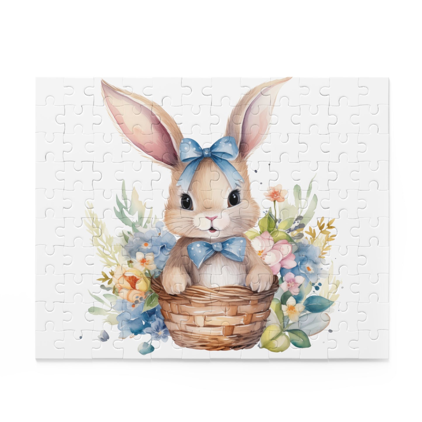 Personalised/Non-Personalised Puzzle, Easter Bunny (120, 252, 500-Piece)