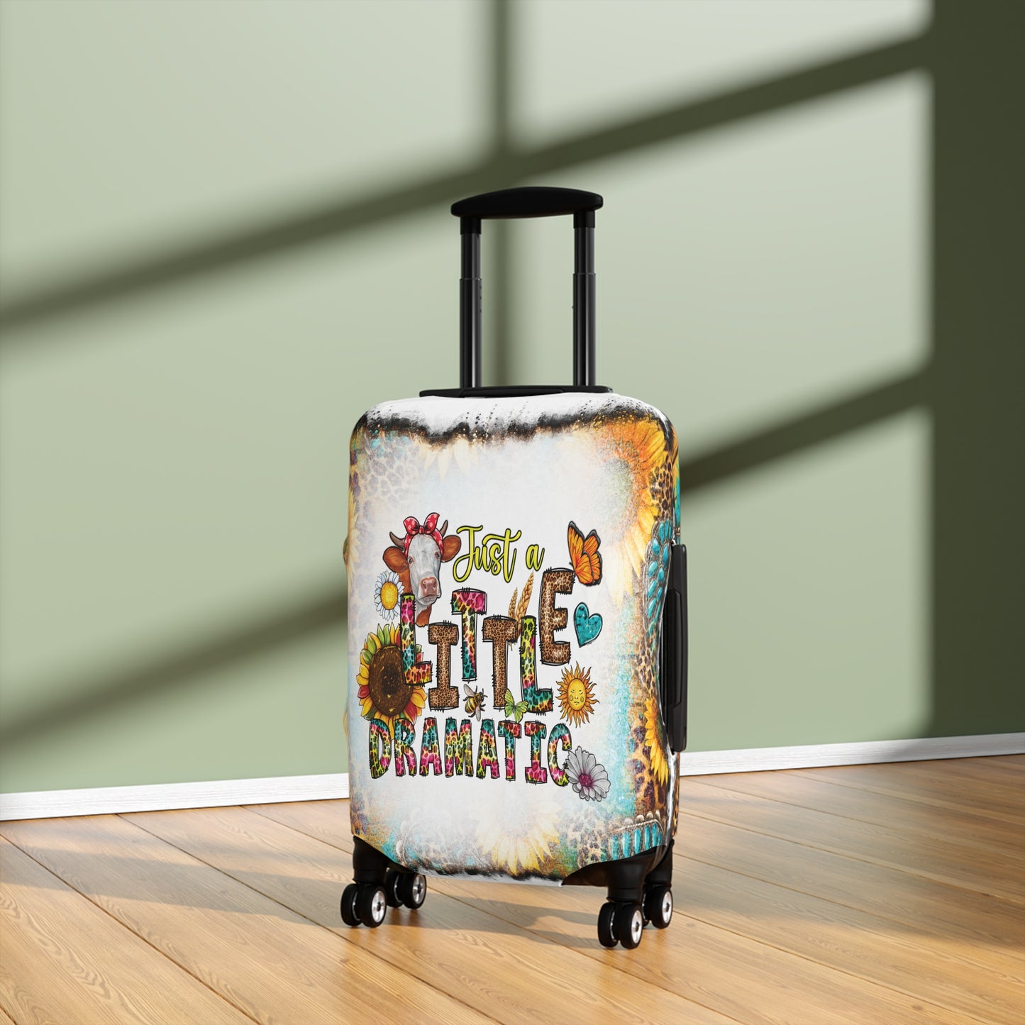 Luggage Cover, Country and Western, Just a Little bit Dramatic, awd-1014