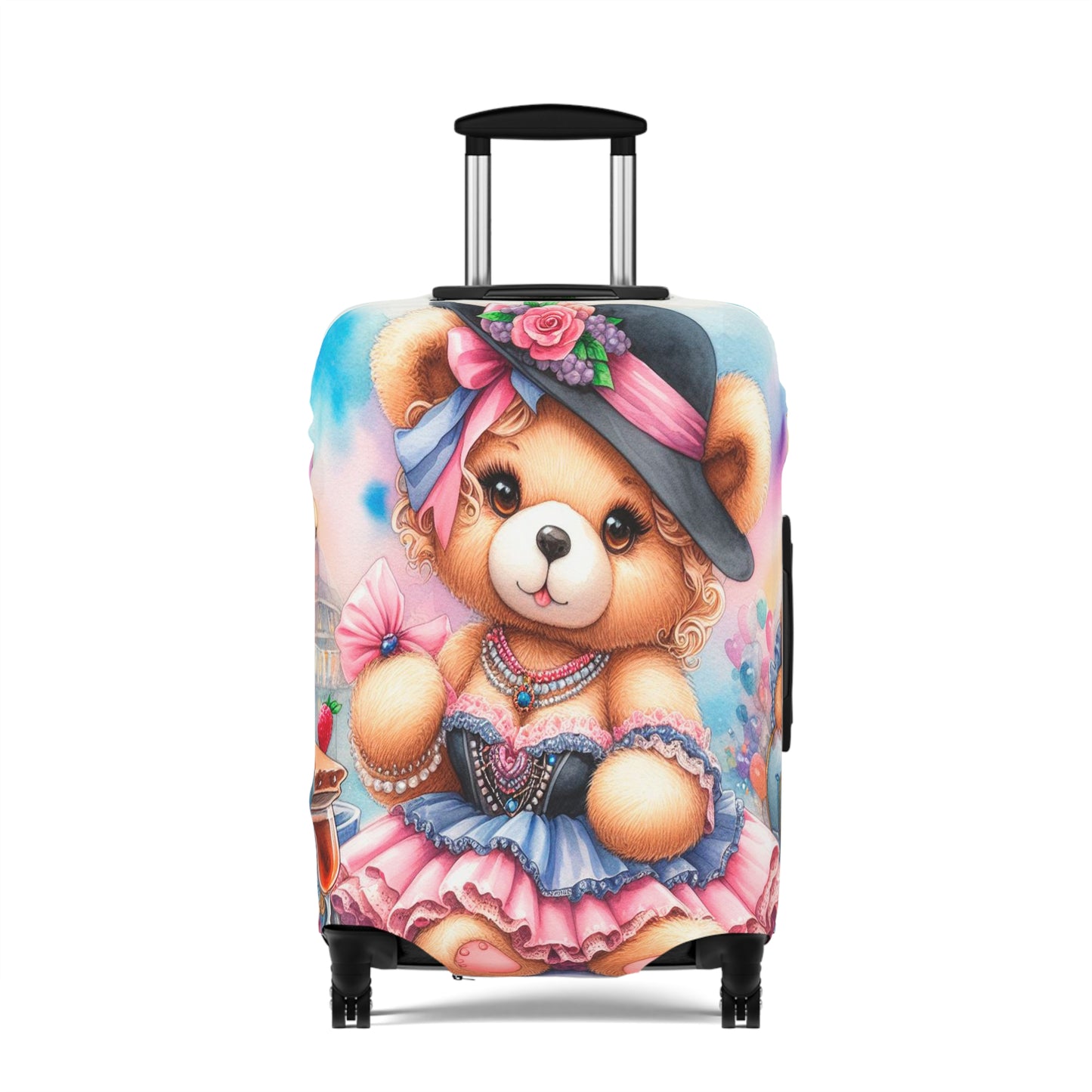 Luggage Cover, Teddy Bear, awd-3027