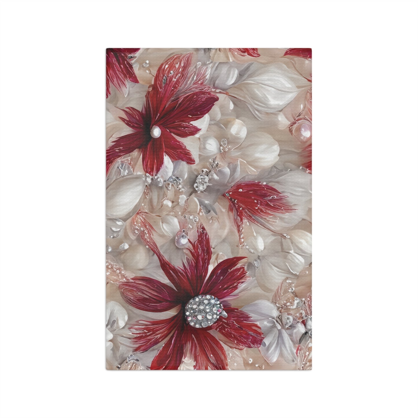 Microfiber Tea Towel Floral