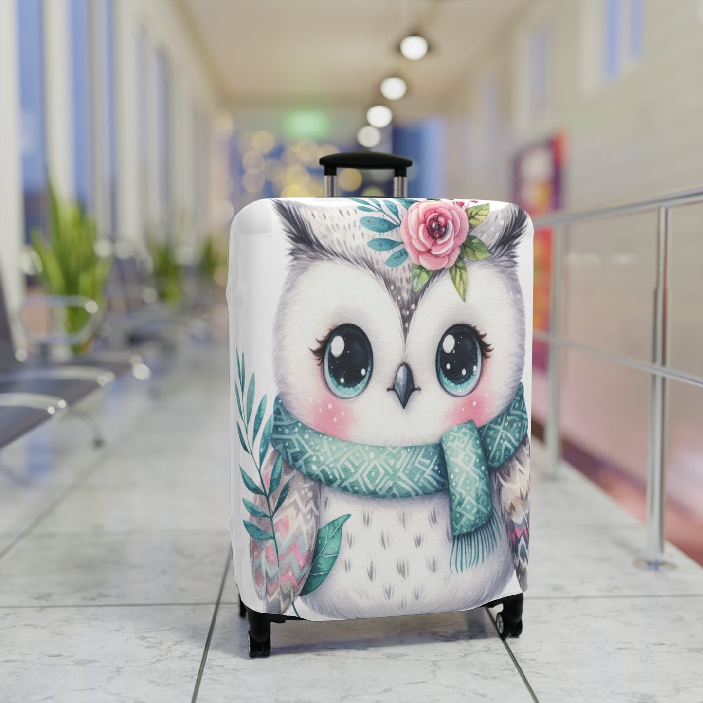 Luggage Cover, Owl, awd-524