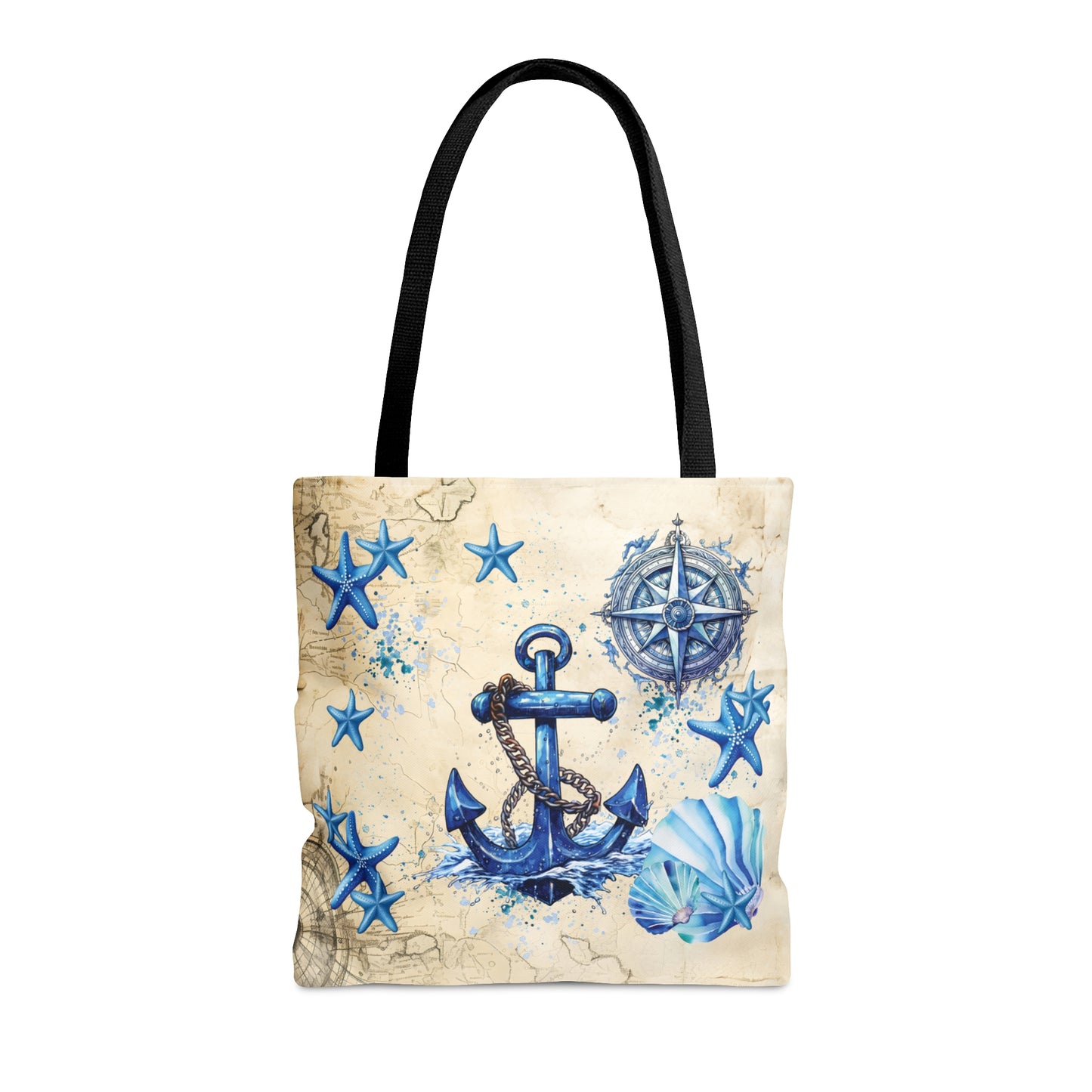 Tote Bag, Nautical bag, Beach Tote Bag