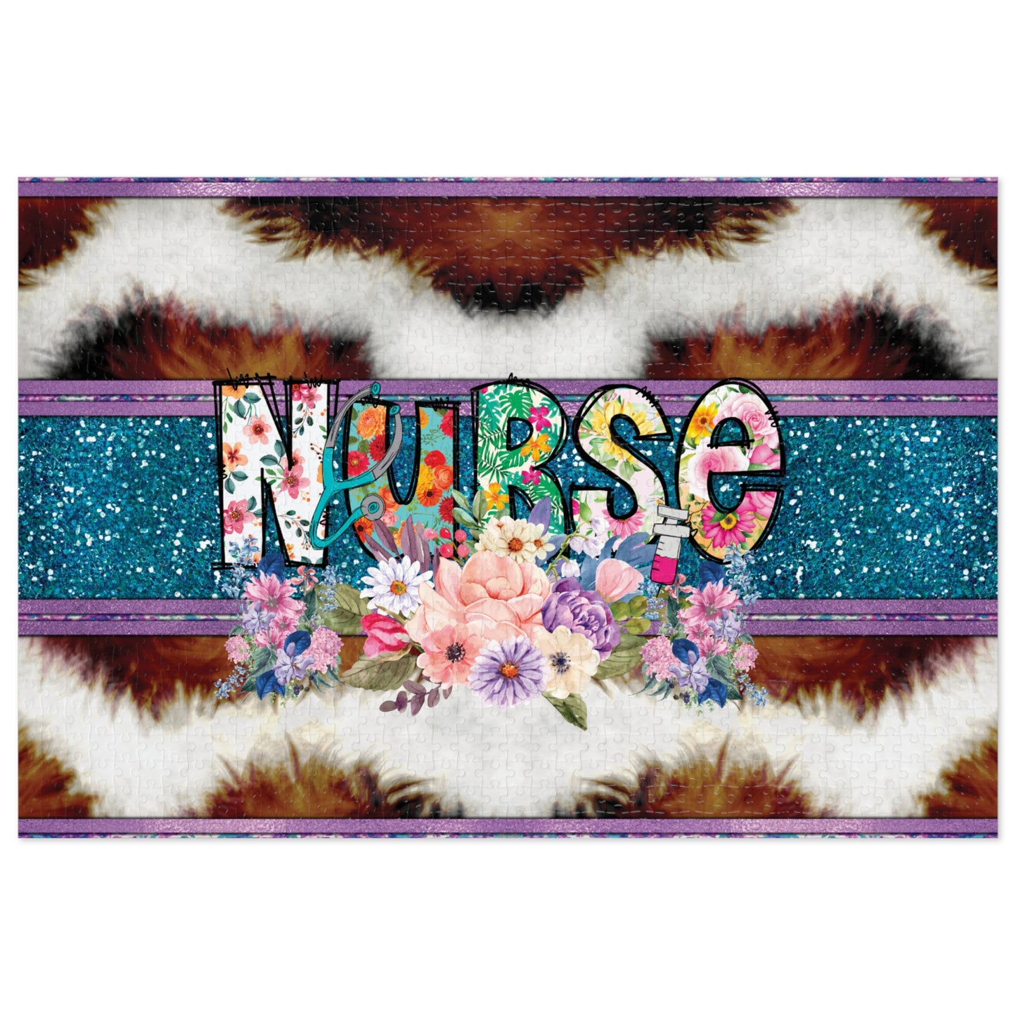 Jigsaw Puzzle, Nurse, Personalised/Non-Personalised (30, 110, 252, 500,1000-Piece)