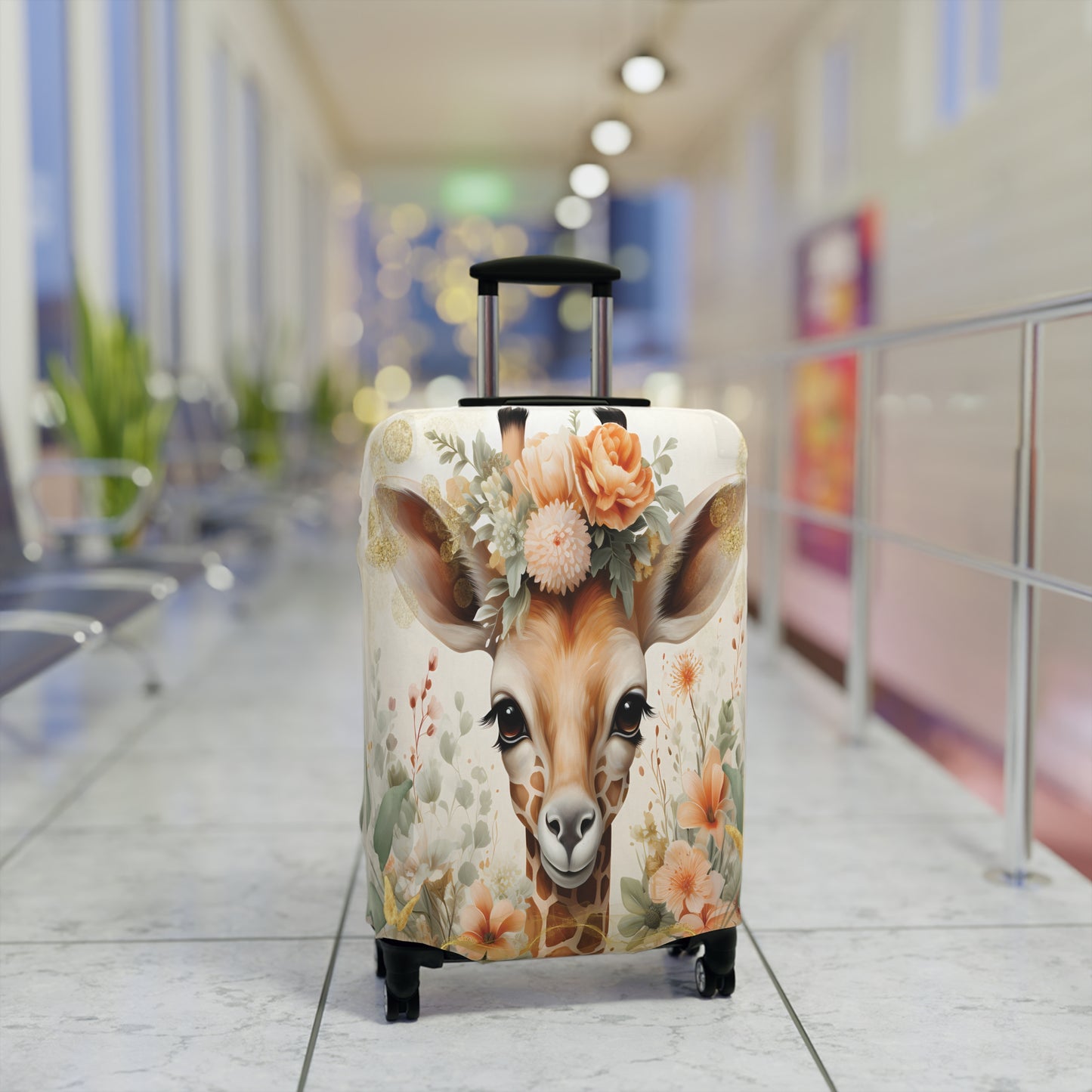 Luggage Cover, Giraffe, awd-422