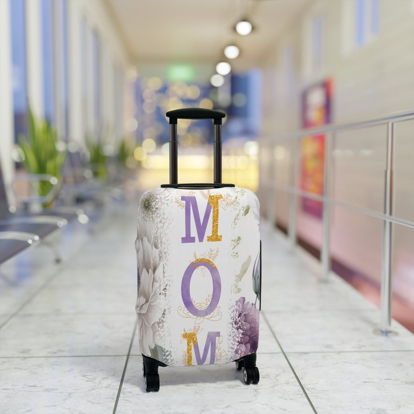 Luggage Cover, Floral, Mom, awd-530