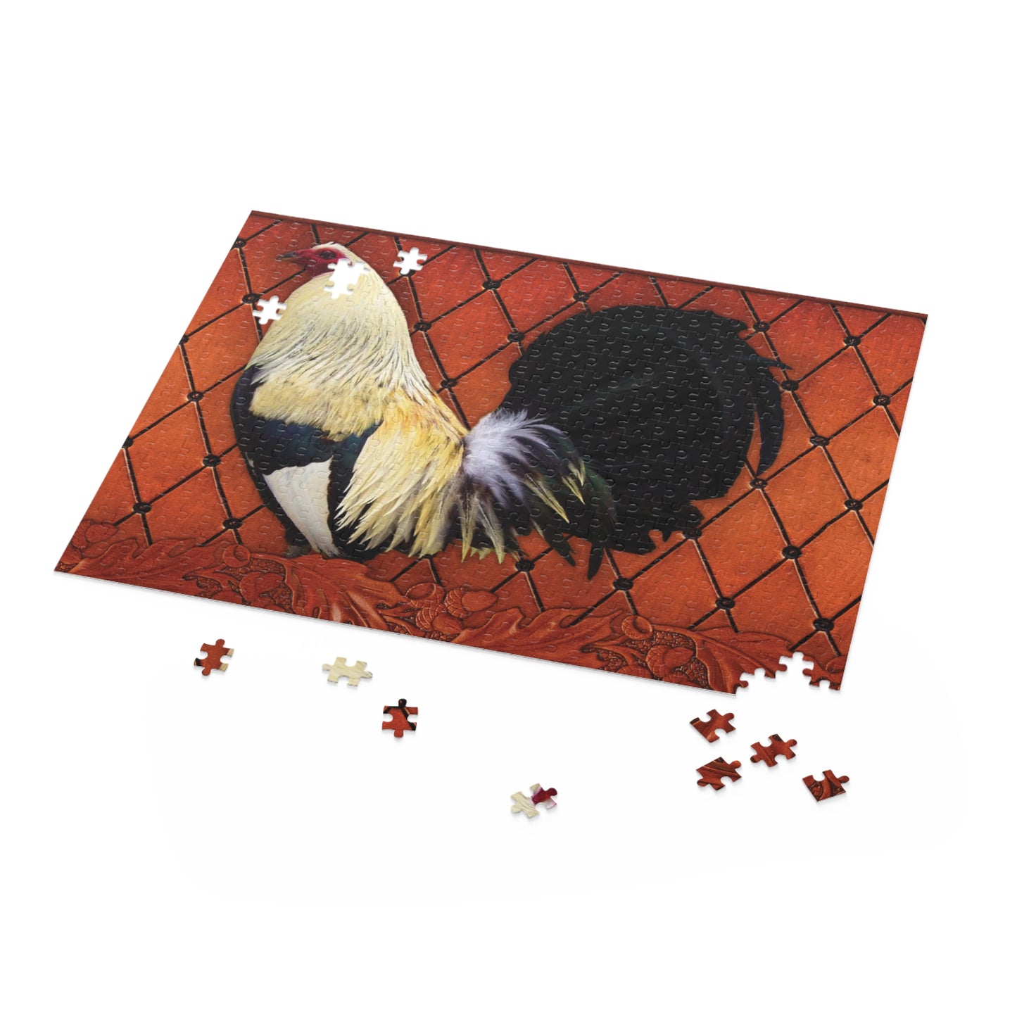 Personalised/Non-Personalised Puzzle, Chicken/Rooster (120, 252, 500-Piece)