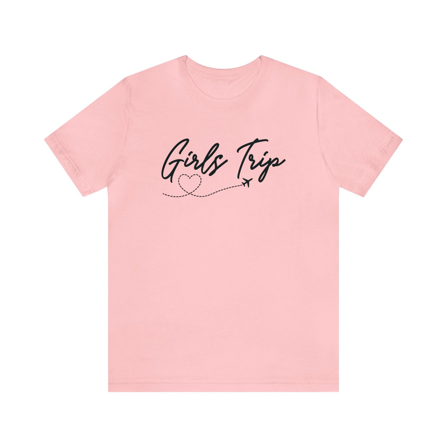 Unisex Jersey Short Sleeve Tee, Women Trip Away Tee, Girls Trip, 100% Cotton, Light Fabric 142 g/m²