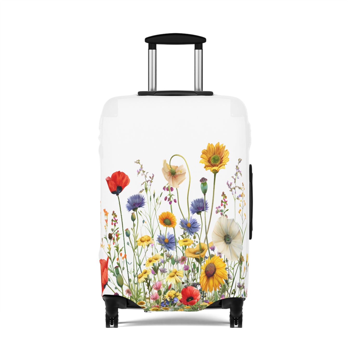 Luggage Cover, Floral, Wildflowers, awd-3044