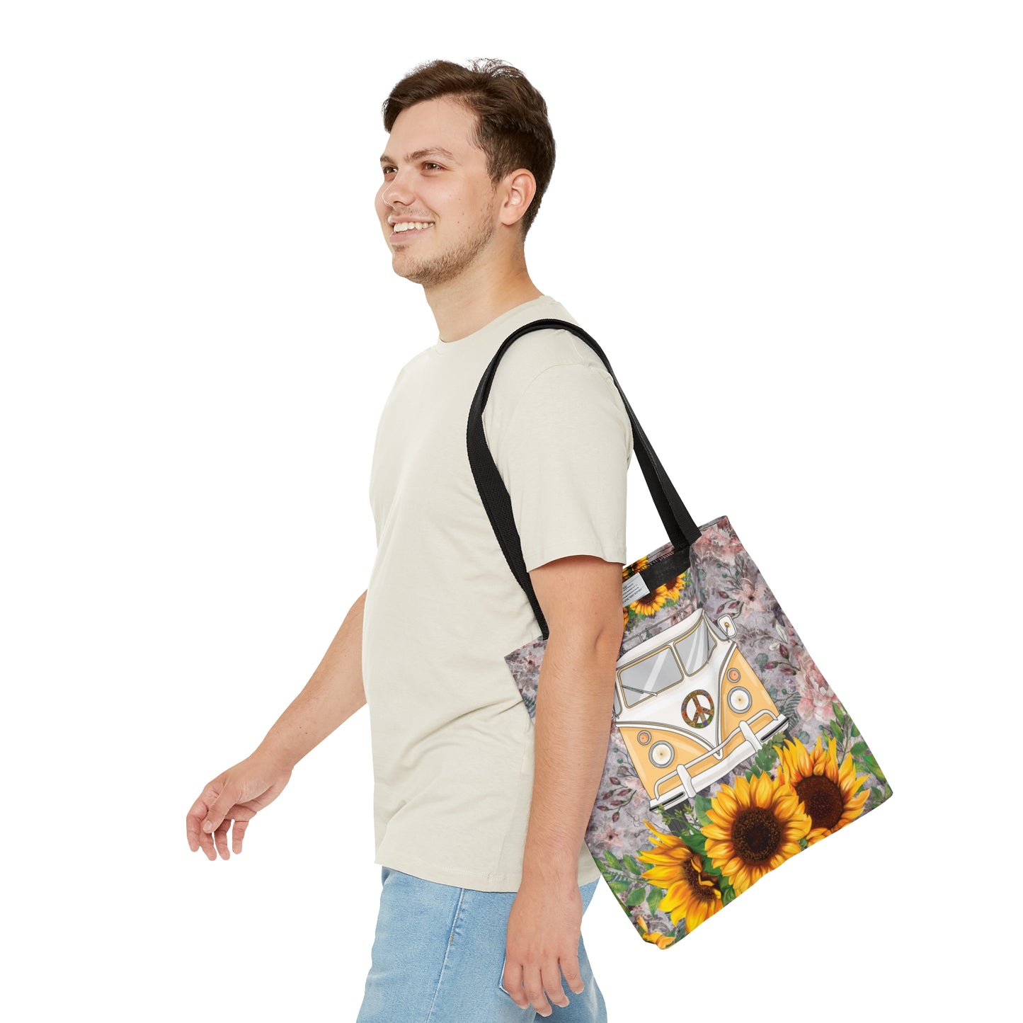 Tote Bag, Sunflowers, Combi Van Tote bag