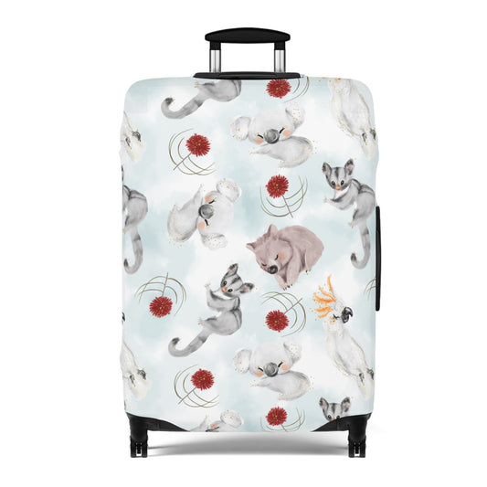 Luggage Cover, Australian Animals, Koala, Possum, Cockatoo