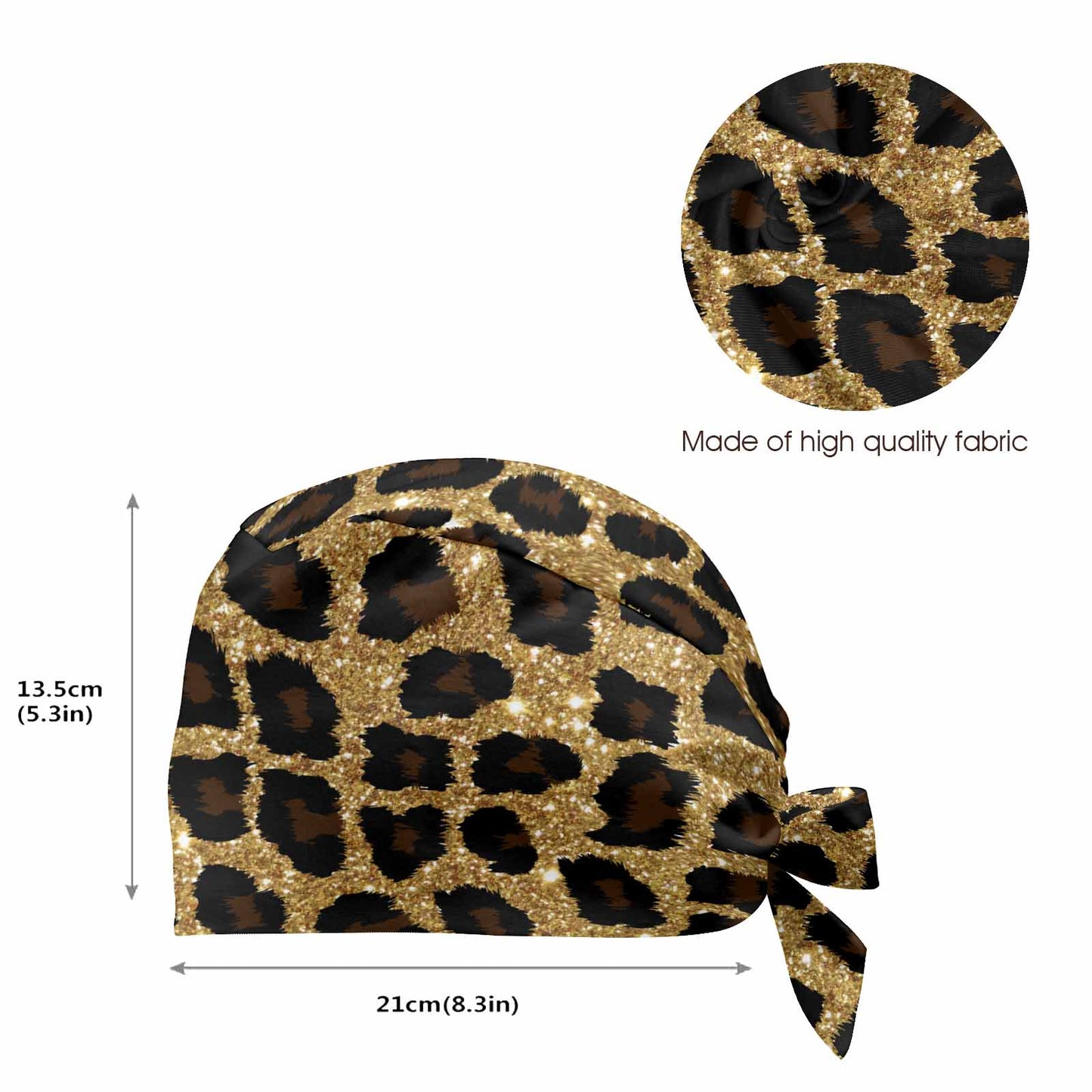 Nurse Scrub Cap Animal Print 7  Scrub Cap