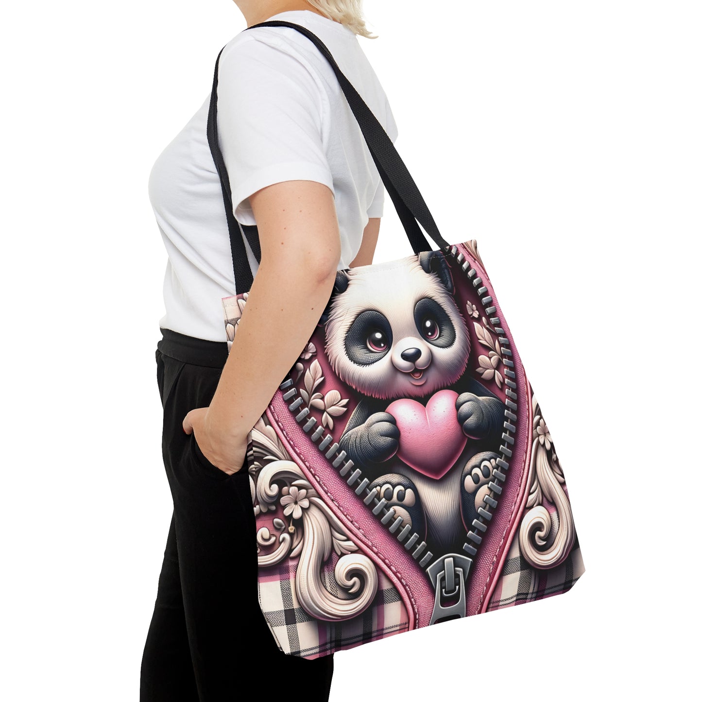 Tote Bag, Panda, Personalised/Non-Personalised Tote bag