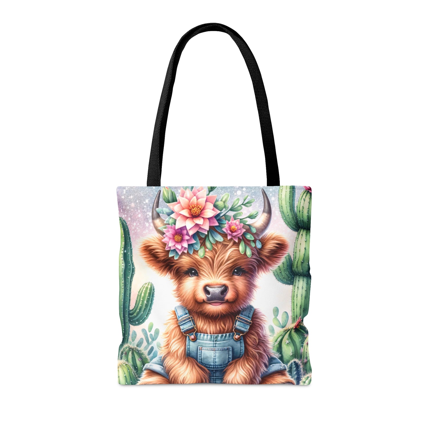 Tote Bag, Highland Cow, Personalised/Non-Personalised Tote bag