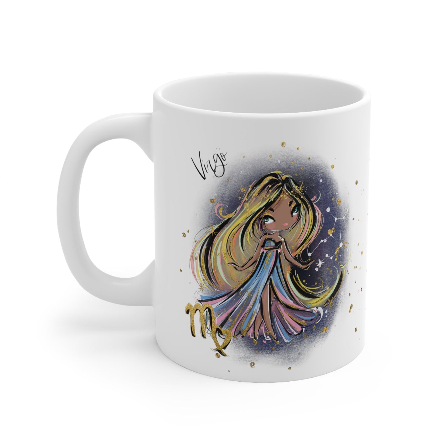 Personalised/Non Personalised Zodiac Sign, Taurus, Ceramic Mug 11oz