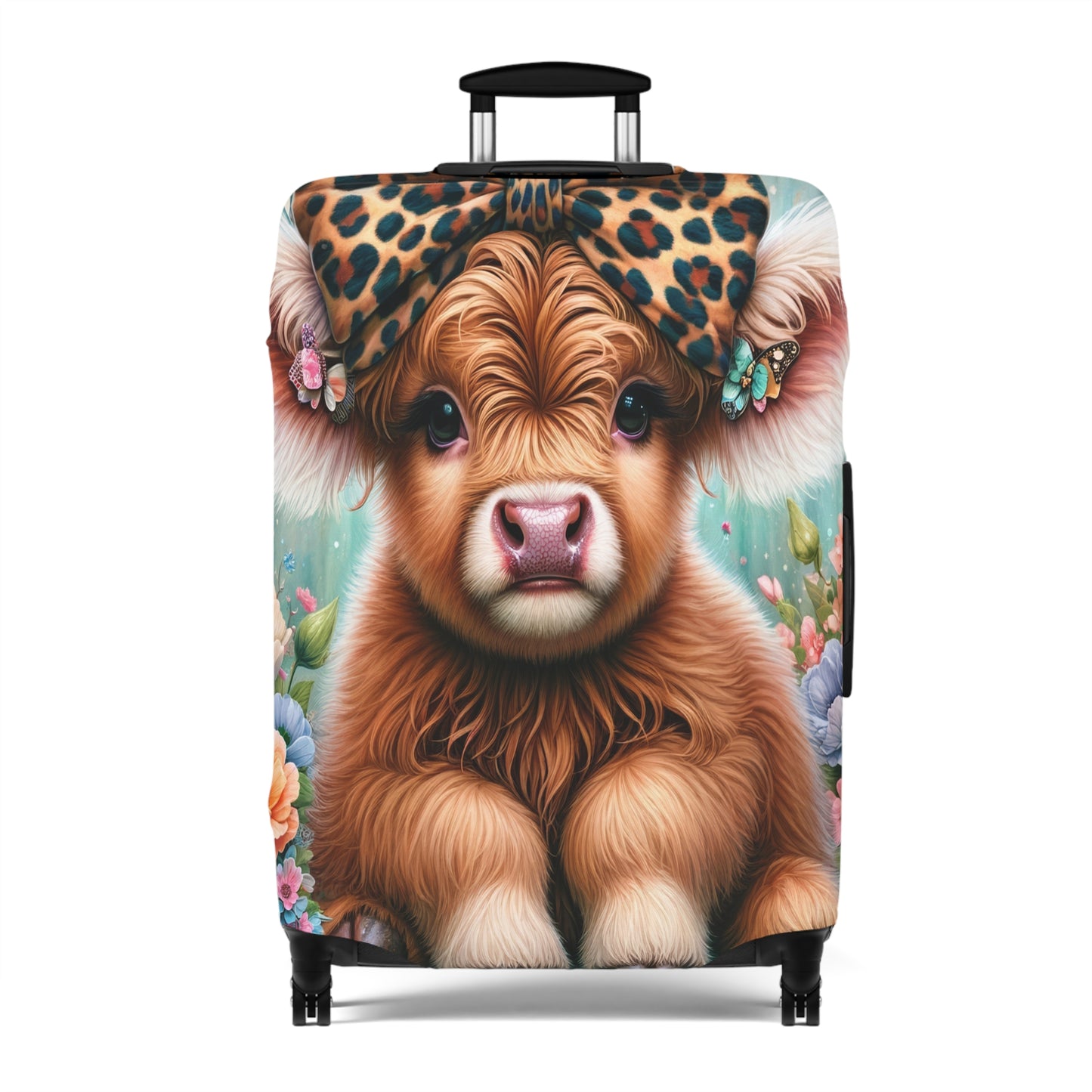 Luggage Cover, Highland Cow, awd-5006