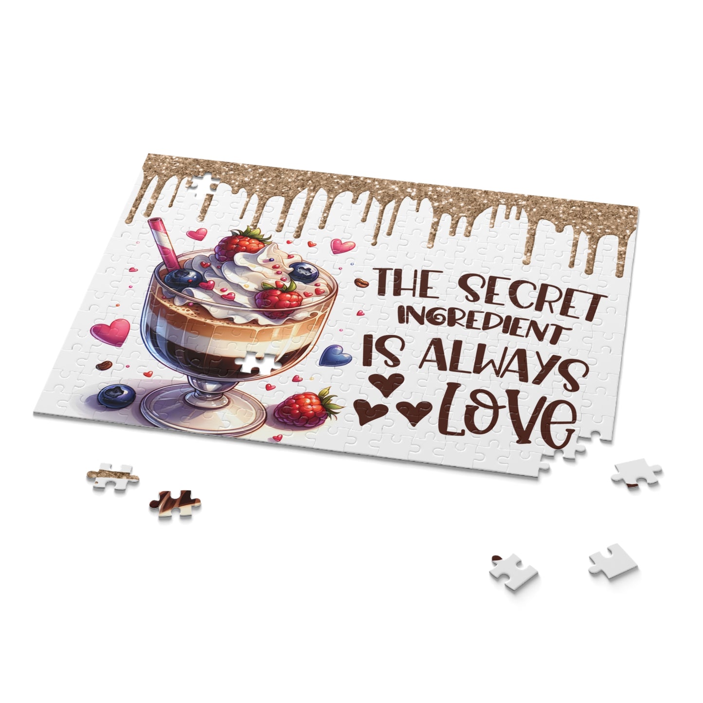 Puzzle, Travelling, The Secret ingredient is always Love (120, 252, 500-Piece)