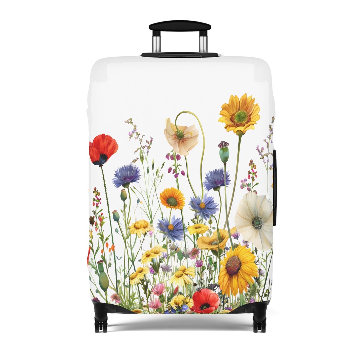 Luggage Cover, Floral, Wildflowers, awd-3044