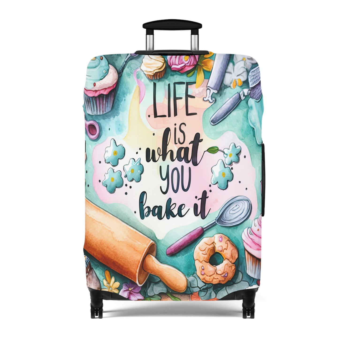 Luggage Cover, Baking, Life is what you bake it, awd-1762