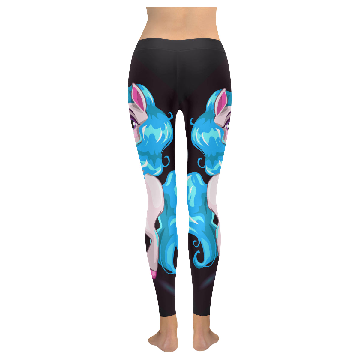 unicorn Women's Low Rise Leggings (Invisible Stitch)