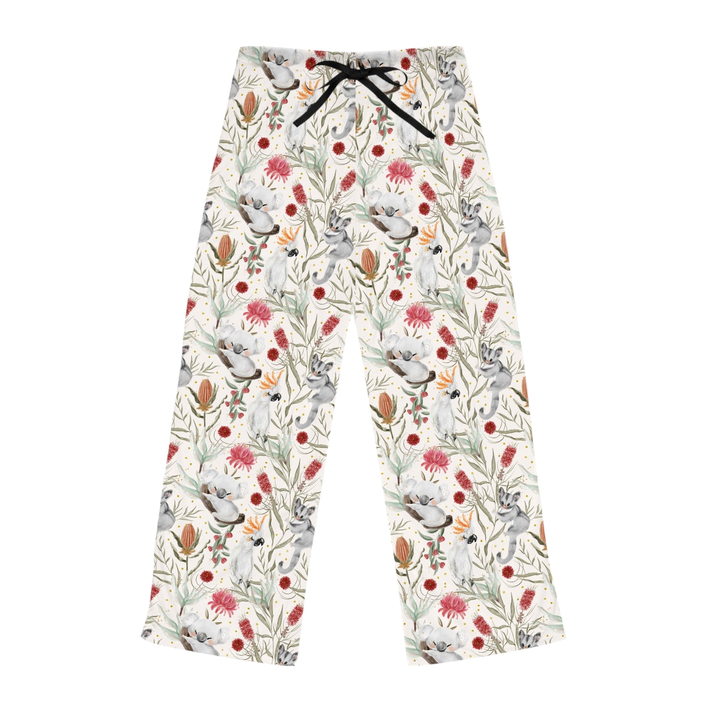 Women's Pyjama Pants, Australian Animals, Sleepwear Bottoms