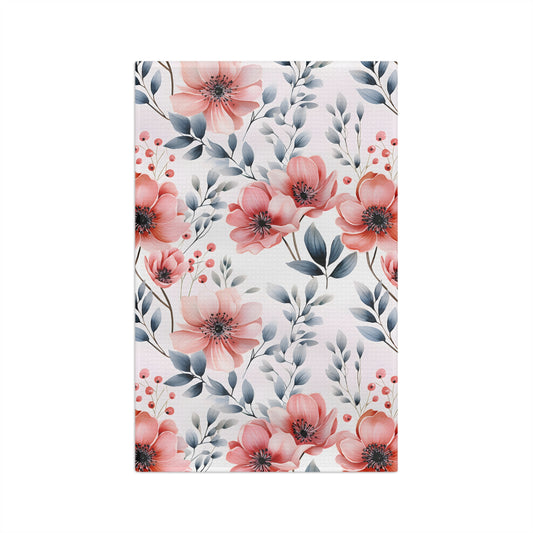 Microfiber Tea Towel Floral