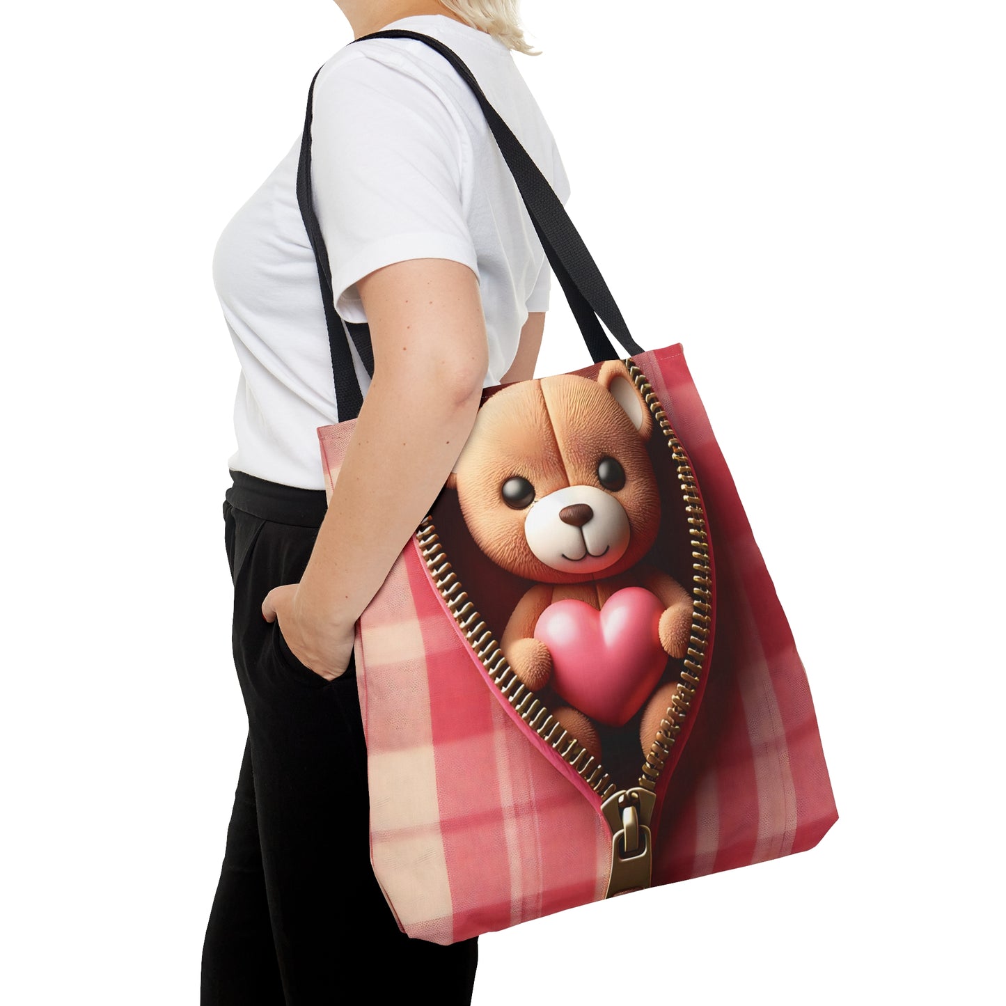 Tote Bag, Bear, Personalised/Non-Personalised Tote bag