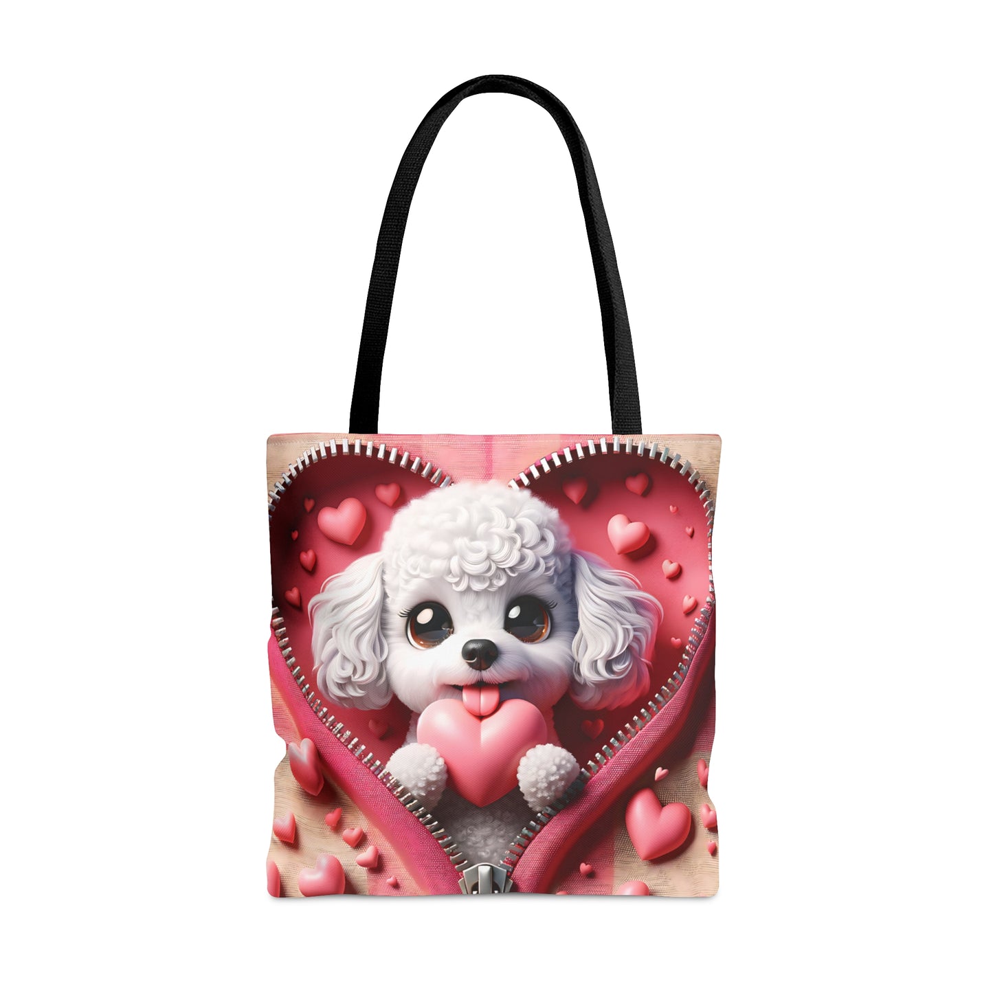 Tote Bag, Cute Dog, Personalised/Non-Personalised Tote bag