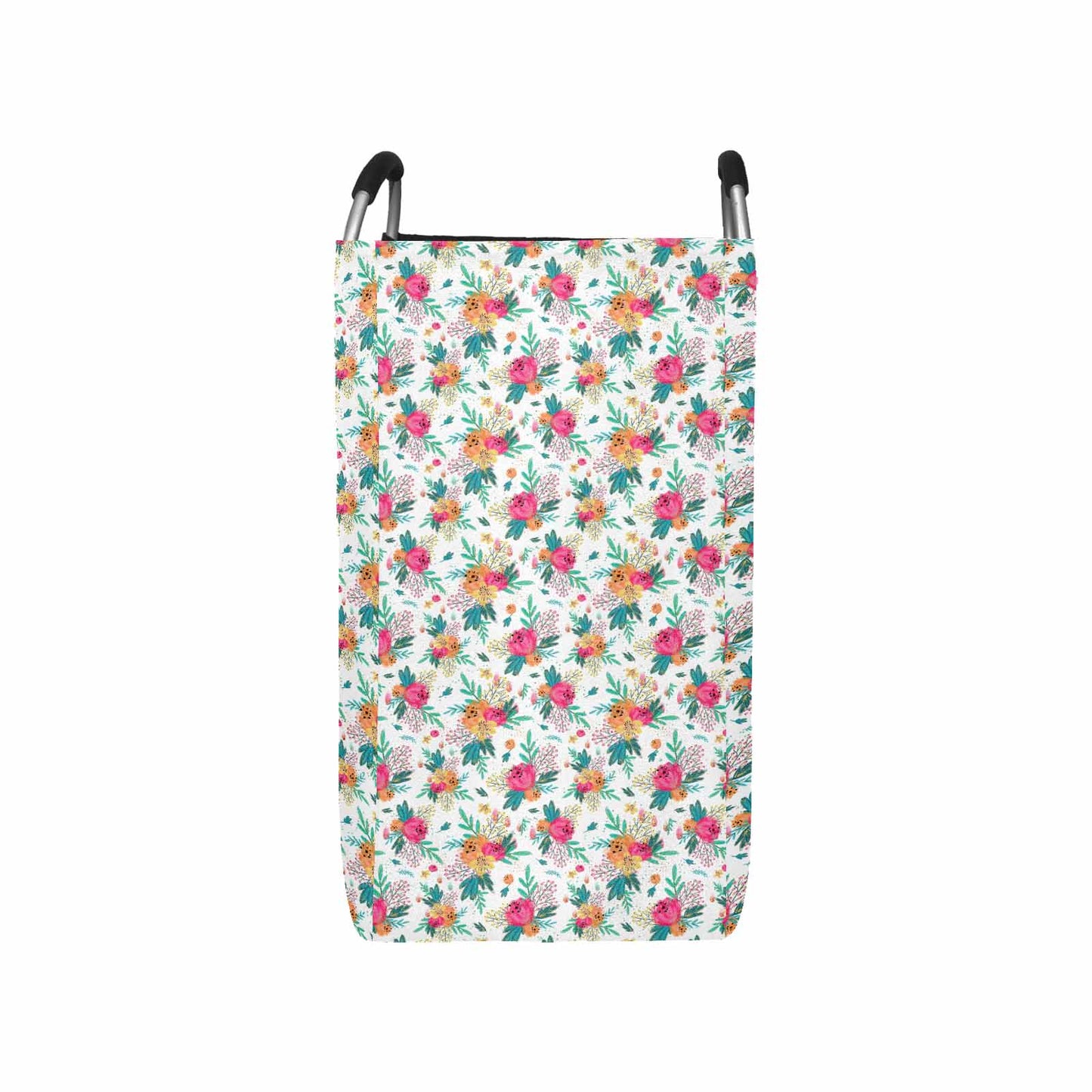 Australian Floral  Square Laundry Basket