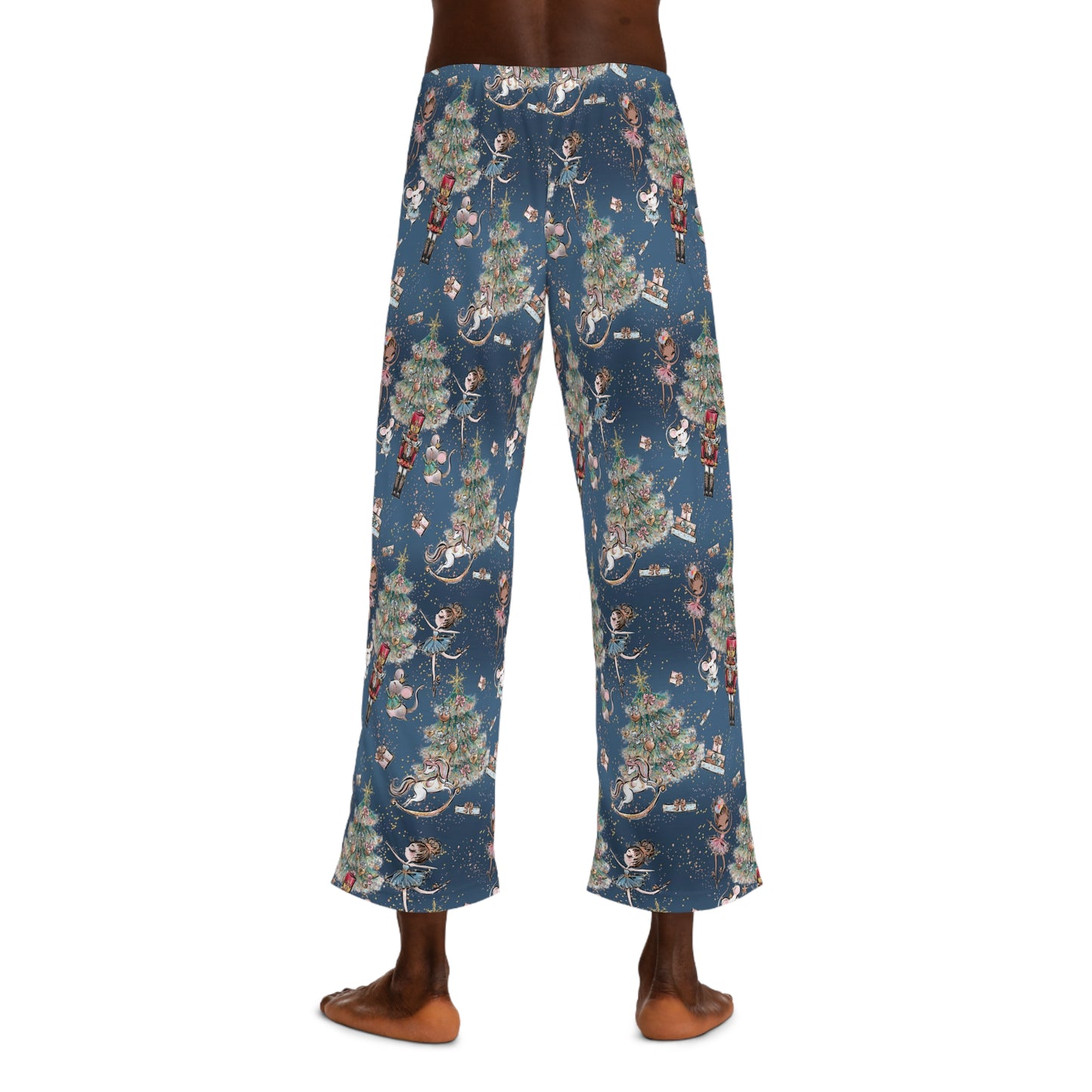 Men's Pajama Pants, Christmas Nutcracker, Sleepwear Bottoms