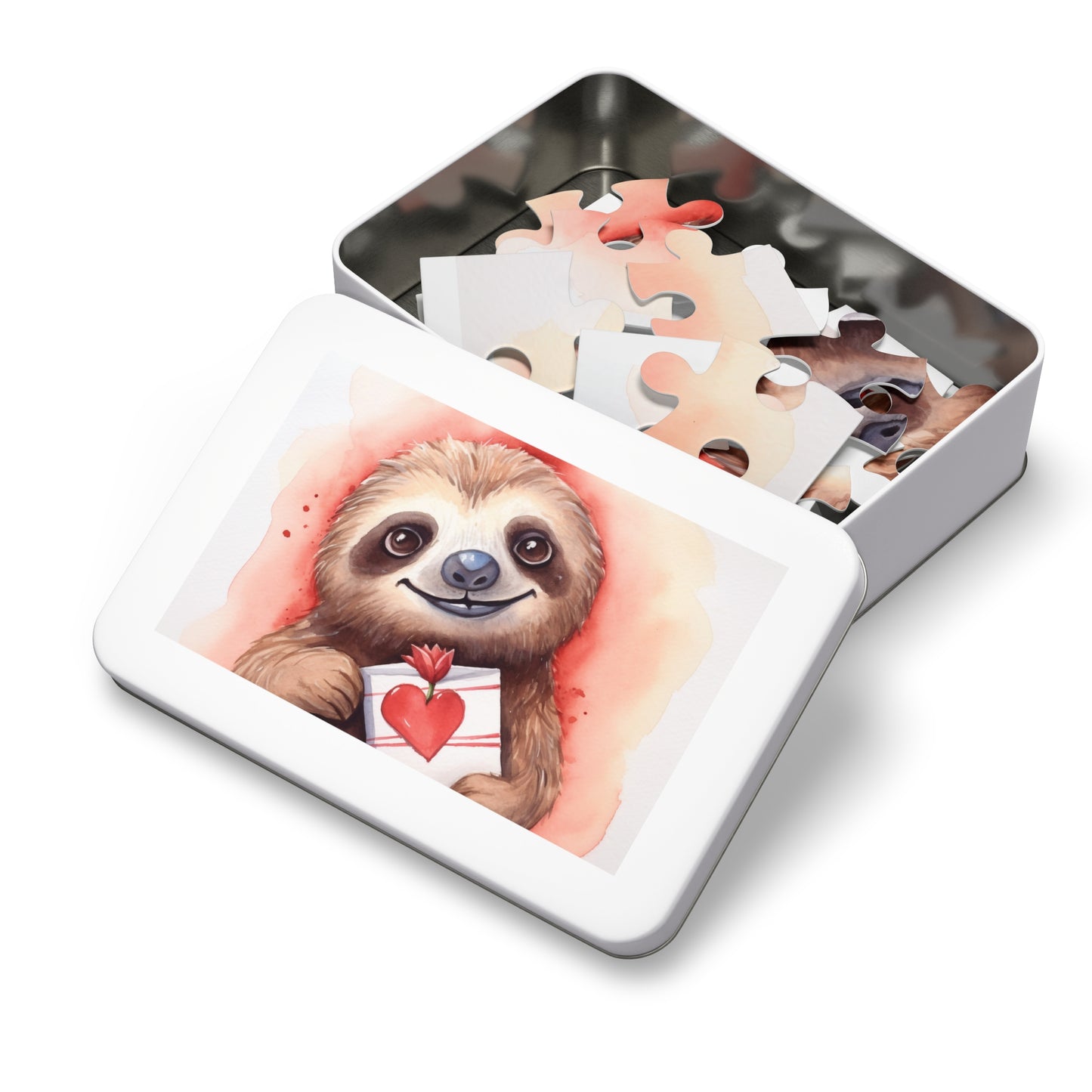 Jigsaw Puzzle, Sloth, Personalised/Non-Personalised (30, 110, 252, 500,1000-Piece)