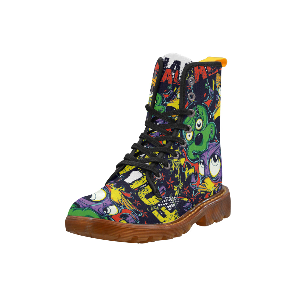 Martin Boots For Women animal cartoon