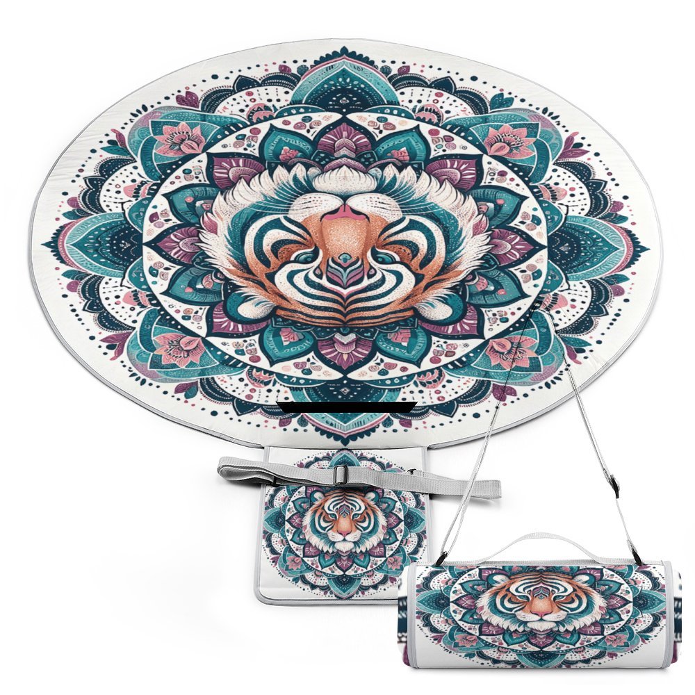 Round Picnic Mat Round outdoor picnic mat