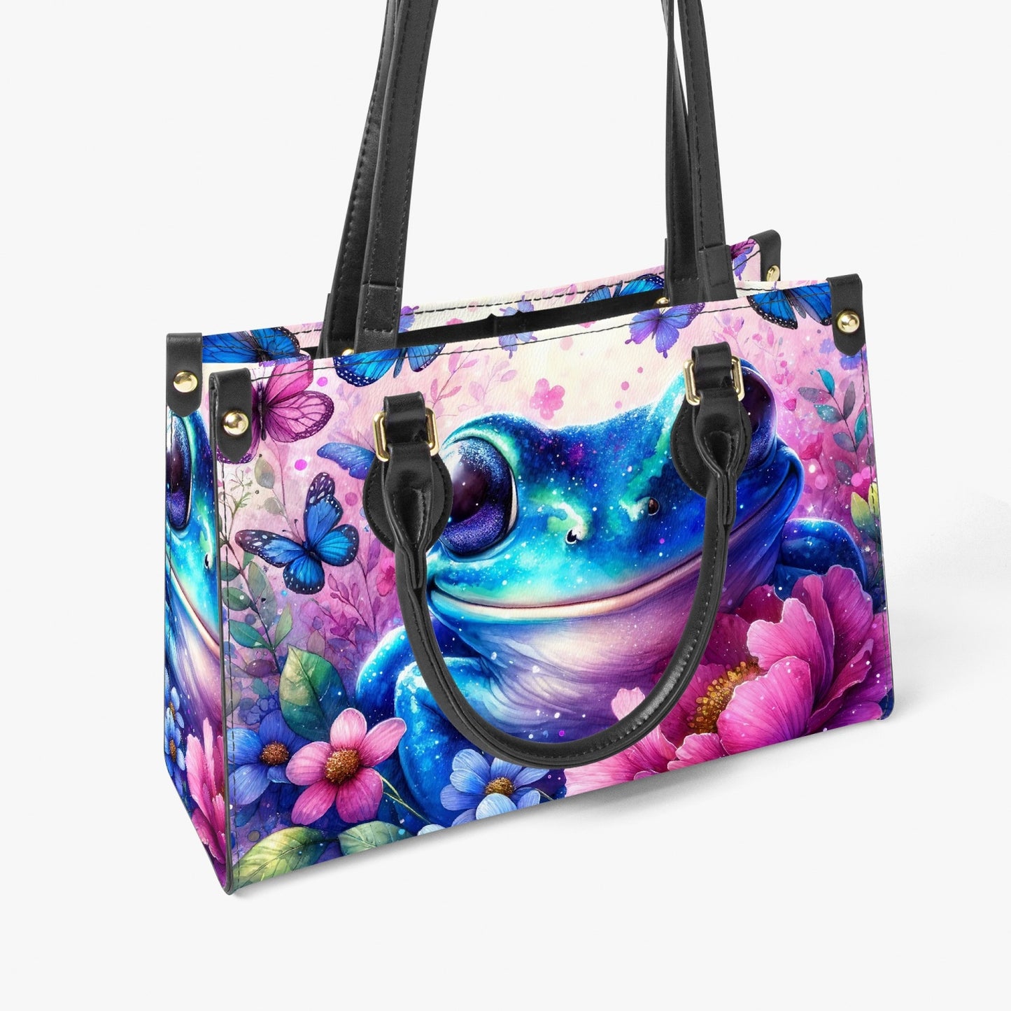 Women's Tote Bag - Long Strap - Frog