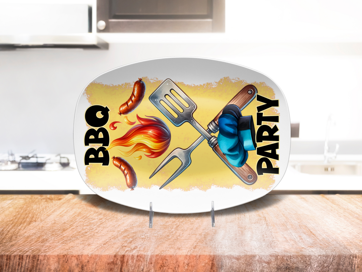 BBQ Party 10"x14" Platter